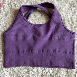 Alphalete Purple Vault Bra